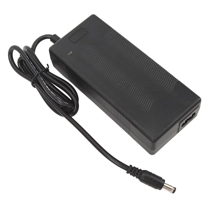 42V 2A Elektrische Fietslader Elektrische Scooter Voeding Adapter Laadsnoer black