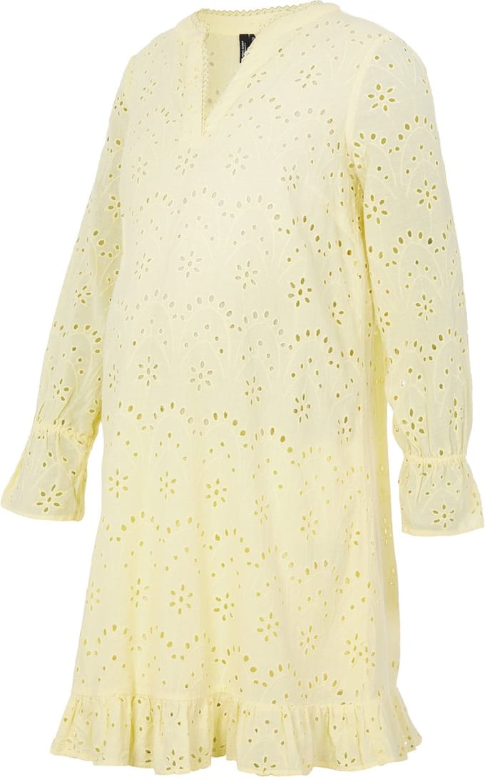 VERO MODA MATERNITY - VMMELINA L/S V-NECK TUNIC SB4 - Dames - Blouses
