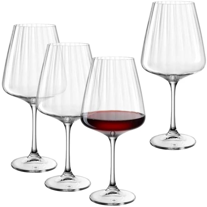 Leonardo PAOLO rode wijnglas 660ml - set/4