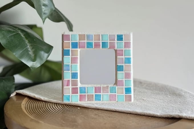 Little Creations DIY Spiegel Glasmozaïek creatieve knutselset tieners.