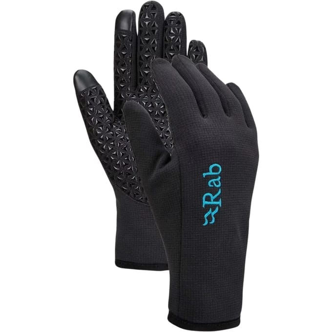 Gants Rab Phantom Contact Grip Rab Qah 52 QAH-52 BLACK (M) white