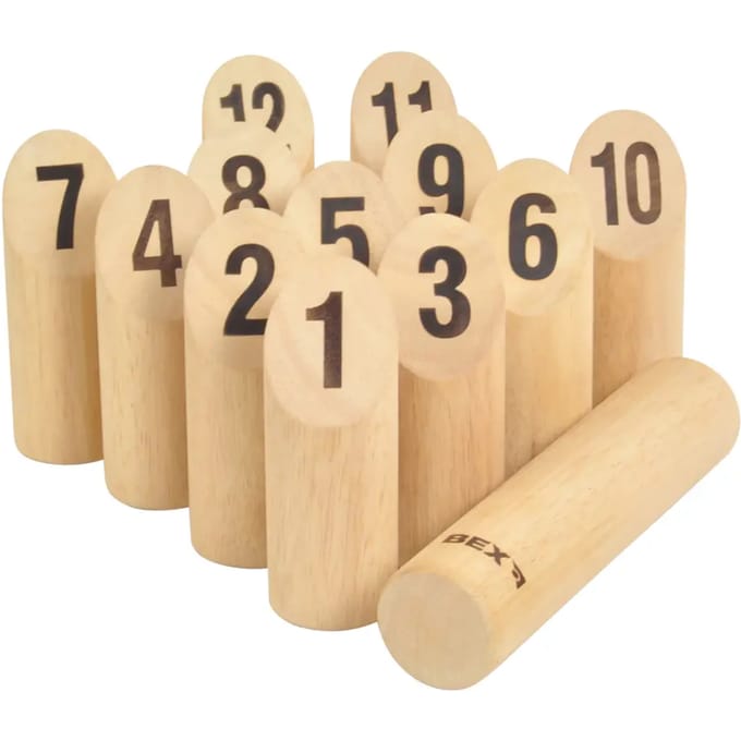 Bex Sport Original Numbers Kubb Rubberhout