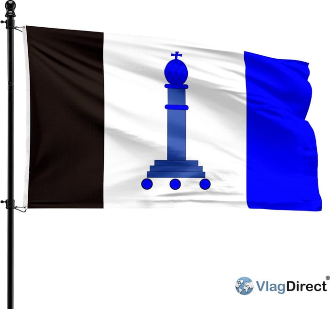 Gemeente Jalhay vlag - 90 x 150 cm.