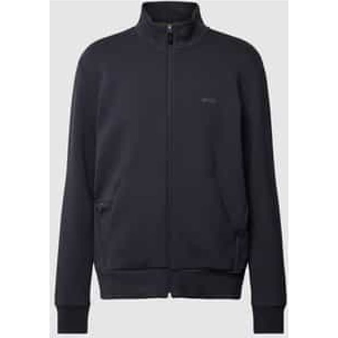 Sweatjack met opstaande kraag, model 'Skaz'
