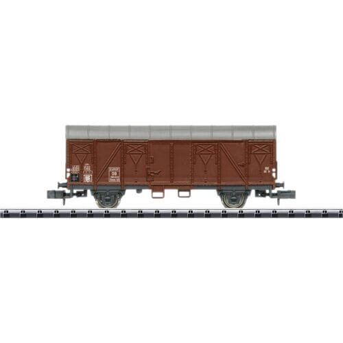 MiniTrix Hobby 18100 N hobby-goederenwagen Gmms 40 van de DB