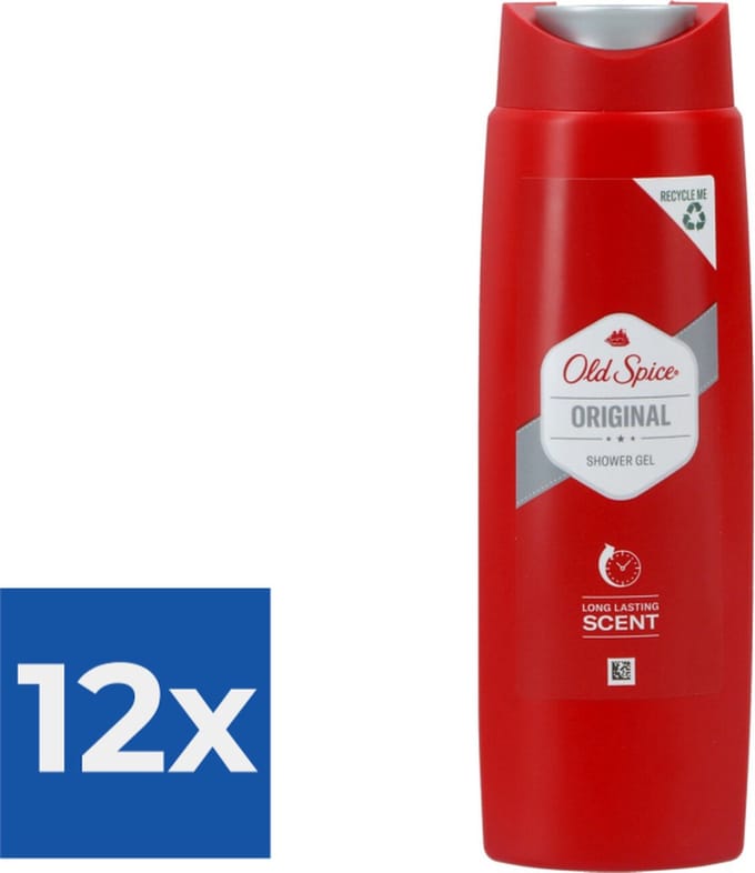 Old Spice Original - 250ml - Douchegel - Voordeelverpakking 12 stuks