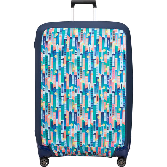 Samsonite Ta Revolution Opvouwbare kofferhoes XL City Print