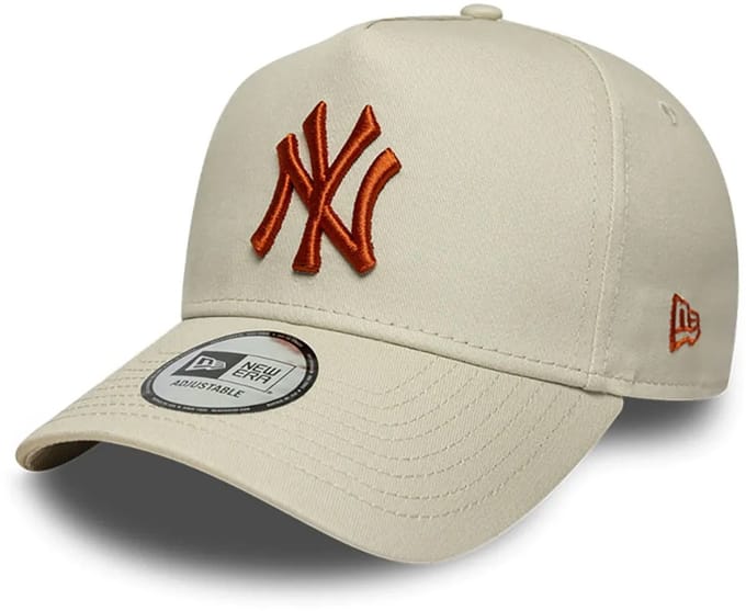 New Era League Ess E-frame New York Yankees Cap 60915943 - Kleur Grijs - Maat 1SIZE