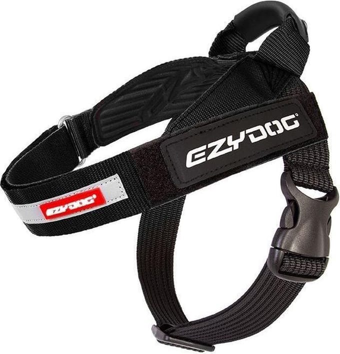 EzyDog Express Reflecterend Hondentuig - Honden Harnas - L - Zwart