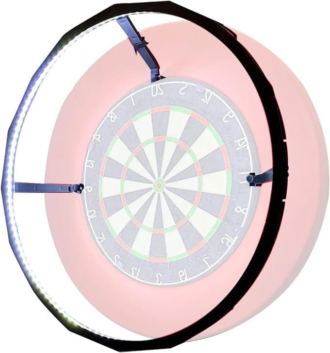 Dartbord - Dartspel - Wedstrijden Darten - Standaard Maat - 45 cm - Blauw