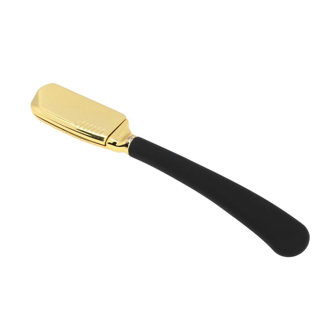 Rechte Baardtrimmer Rek Stabiel Lichtgewicht Ergonomisch Professionele Kapper Rechte Rand Trimmer goud