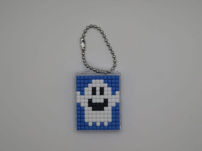Sleutelhanger, Spook, Pixels, Halloween