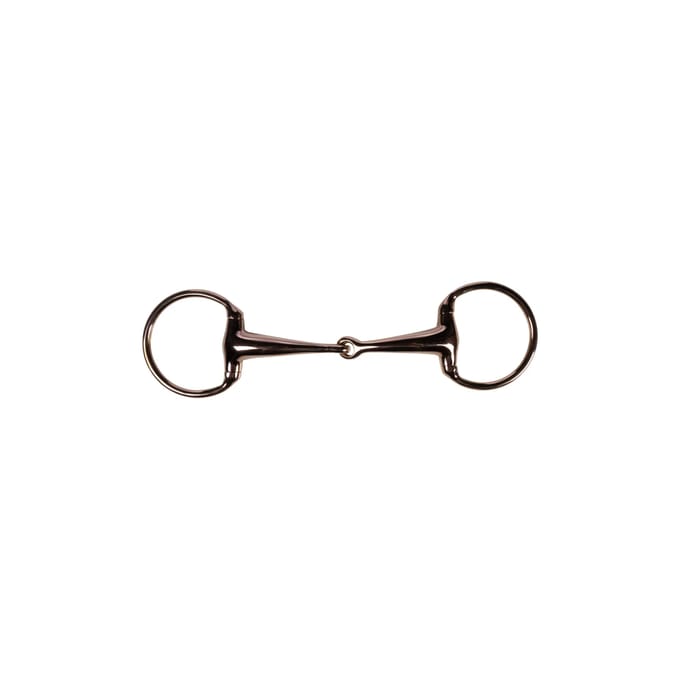 Olijfbit voor paarden HKM Rosegold 18 mm