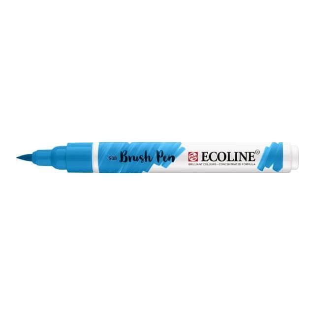 Ecoline - Brushpen - Pruisisch blauw - 508Talens