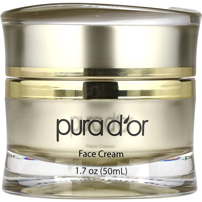 Pura D'or, Radiance AM™ Face Cream, 1.7 oz (50 ml) white