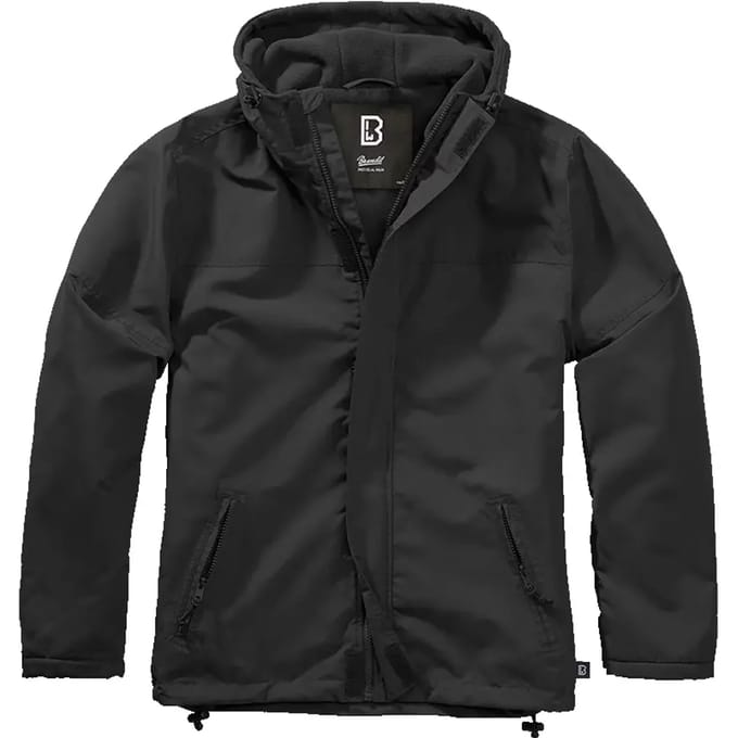 Brandit - Frontzip Windbreaker jacket - 6XL - Zwart