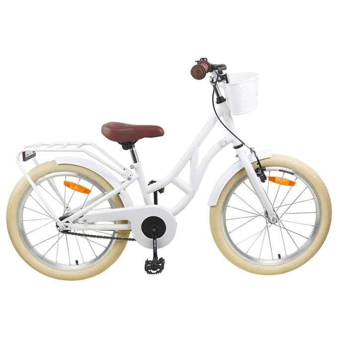 vidaXL - Kinderfiets - 20 - Inch - voor - 6-11 - jaar - oud - Wit