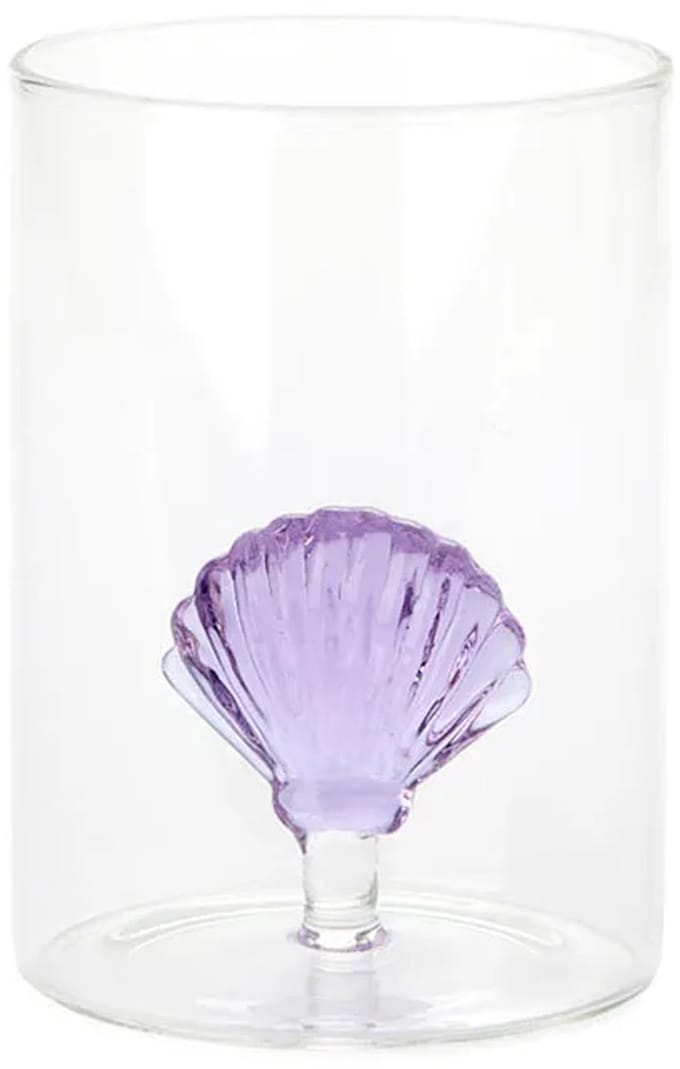 Balvi Atlantis Shell Glas 300 Ml Paars