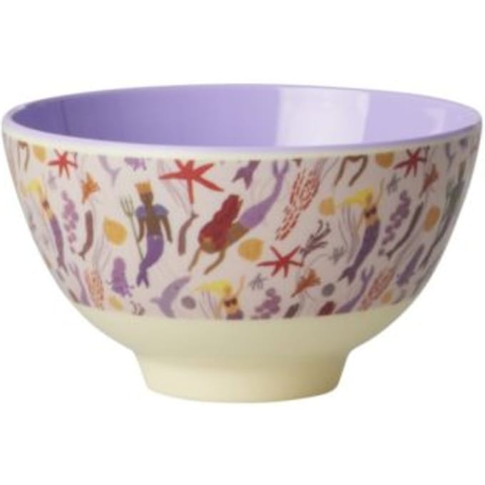 Rice melamine kom small dreamy mermaids