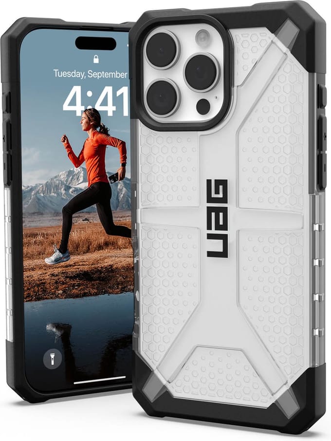 UAG - Plasma geschikt voor iPhone 16 Pro Max Hoesje - transparant | transparant