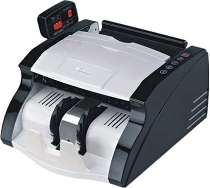 Geldtelmachine - Tot 200 Biljetten - Zwart - UV/MG/IR Detectie