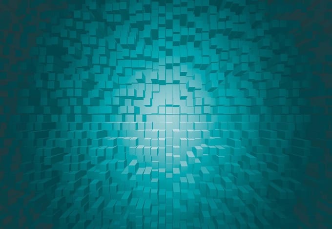 Fotobehang Disco Ball Pattern | XL - 208cm x 146cm | 130g/m2 Vlies