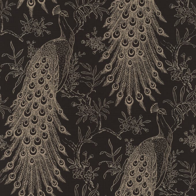 Pauw behang tropical vogel 405811