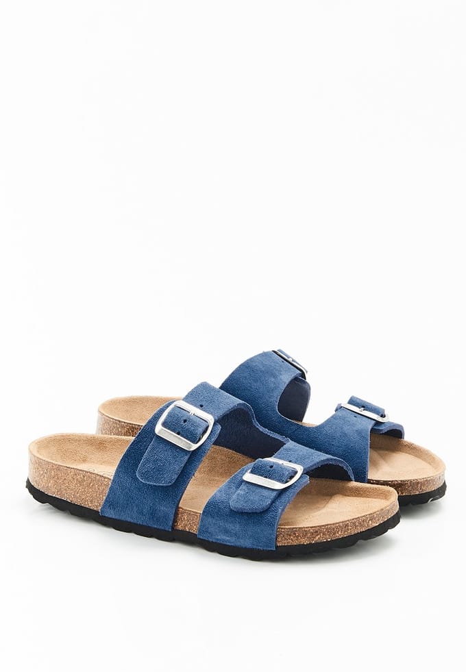Damart - Muiltjes met volledige opening Piedical - Dames - Blauw - 37