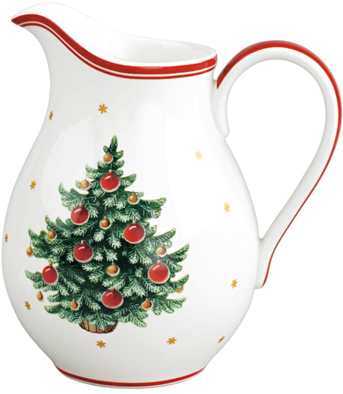Villeroy & Boch Toy's Delight Melkkan Kerst - 0.5 liter - Rood/wit