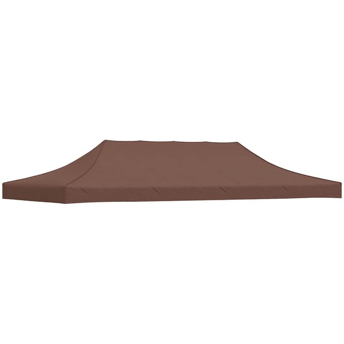 vidaXL - Partytentdak - 270 - g/m² - 6x3 - m - bruin