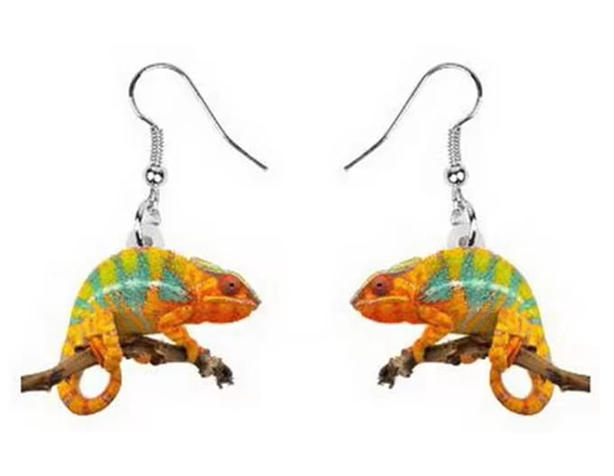 Oorbellen Kameleons