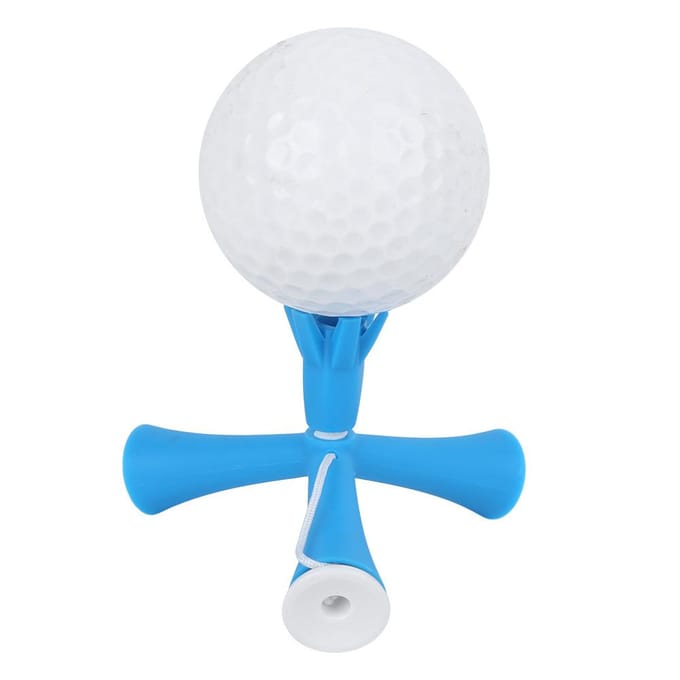 Statief Hoogte Verstelbaar Telescopisch Bal Golf Tees Training Sportaccessoire Blauw blue