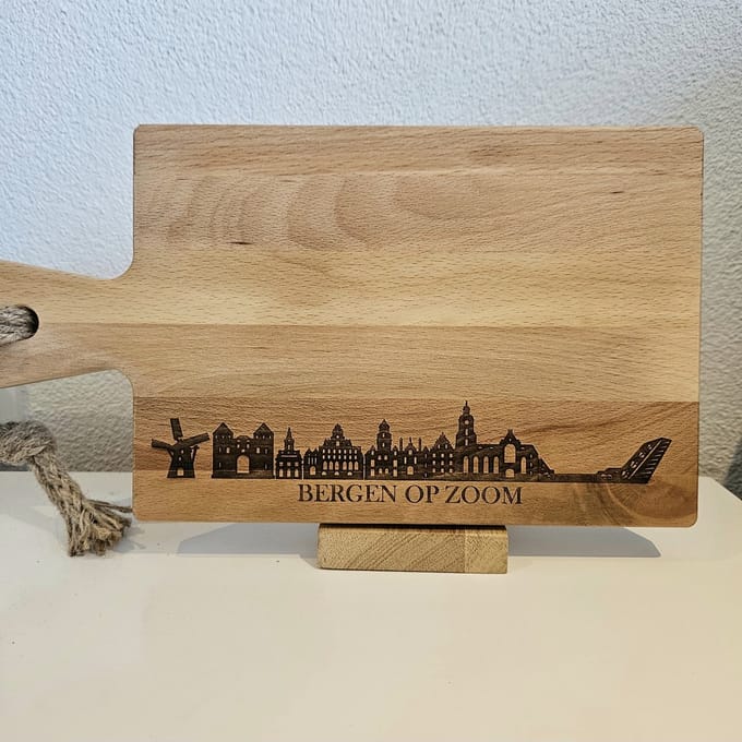 borrelplank beukenhout skyline Bergen op Zoom 59 cm