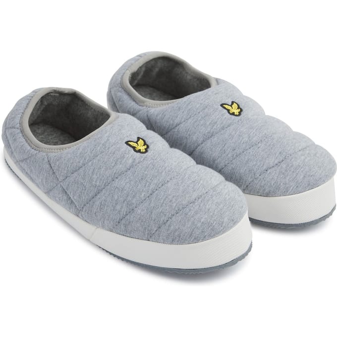 Lyle & Scott Valentine Slipper Grey Marl Taglia: 8 | Outlet | Uomo | Grigio