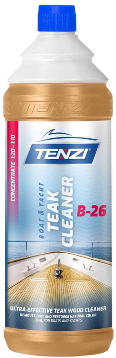 TENZI Boat Teak Cleaner B-26 – Teakreiniger professioneel – 1L
