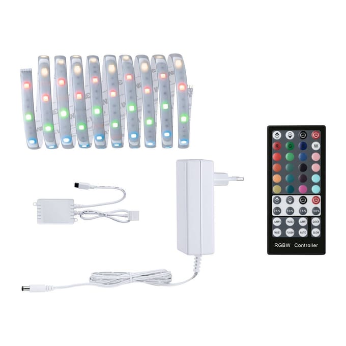 Paulmann MaxLED Basic RGB 79881 LED-strip basisset Met connector (male) 24 V 3 m Warmwit 1 stuk(s)