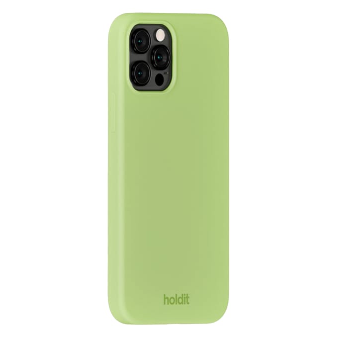Holdit Silicone Case voor de Apple iPhone 12 (Pro) - Matcha