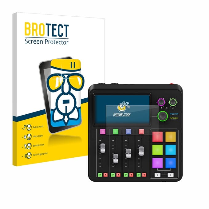 Screenprotector voor Rode Rodecaster Duo Beschermglas transparant