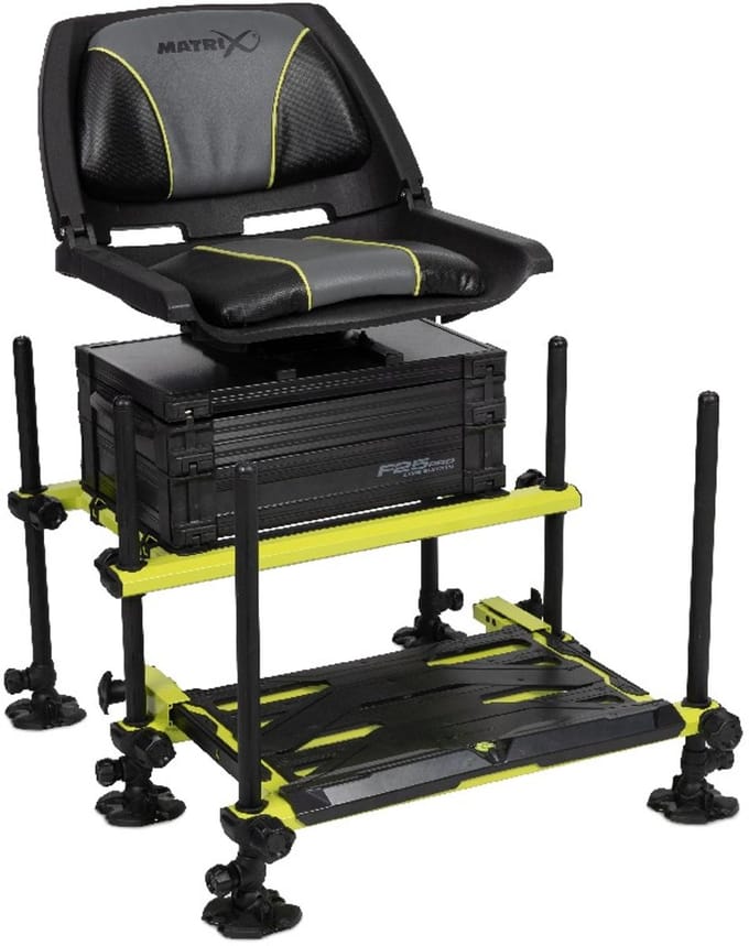 Matrix F25 Pro Swivel Seatbox Lime Edition