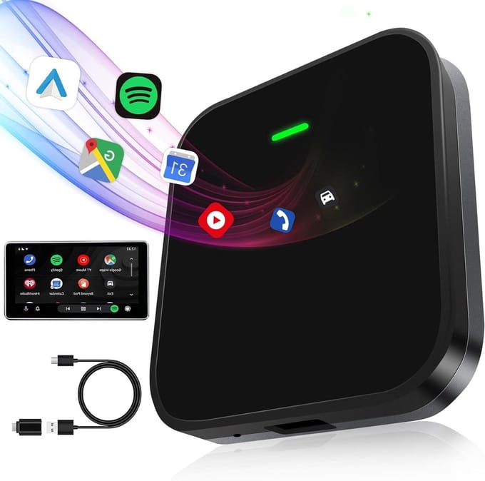 Draadloze Android Auto Adapter - Android Auto Dongle - Bekabelde Auto's Draadloos Maken