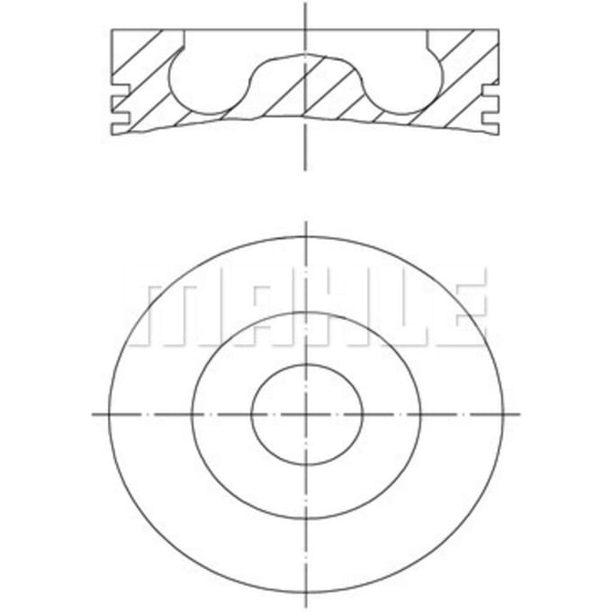 Zuiger MAHLE 099 PI 00127 000