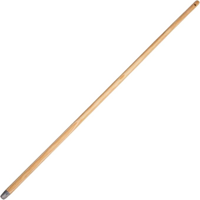 Houten Handvat - Vervangend Handvat - Buitenklussen - Universele Schroefdraad - 130 cm Lengte - Bruin