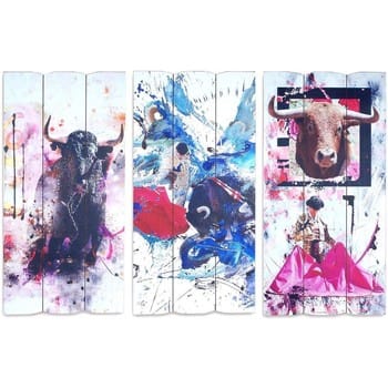 Schilderijen Signes Grimalt Sigris Wandornament Set 3U
