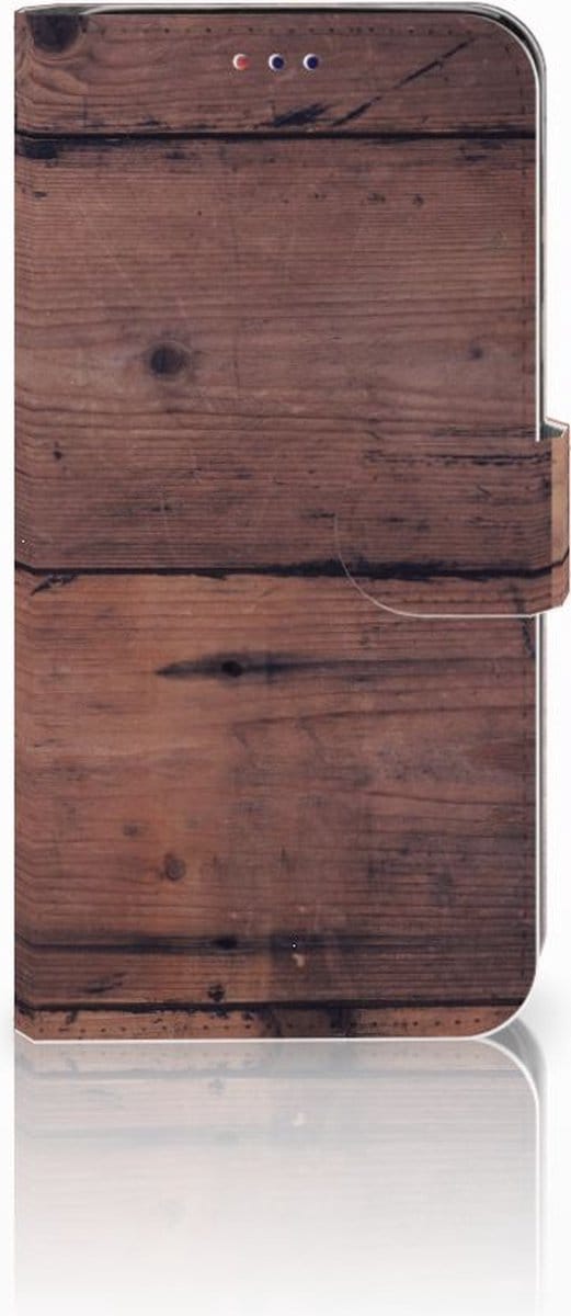 Samsung Galaxy A10 Book Style Case Old Wood
