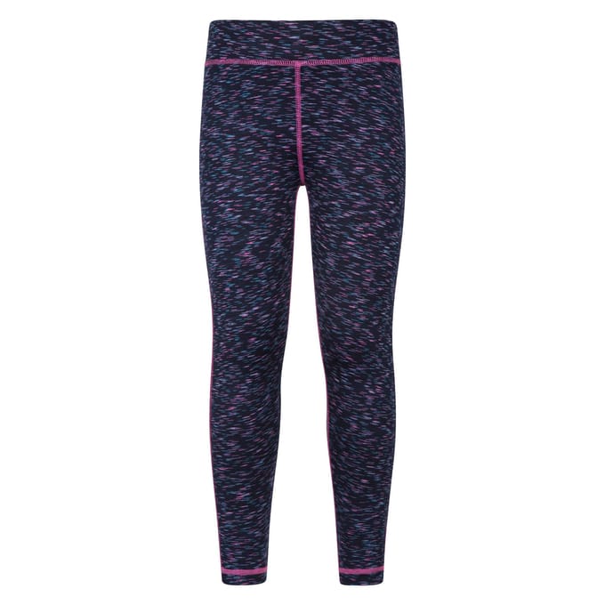 Mountain Warehouse Meisjes Kayleigh II Space Dye Legging (Indigo)