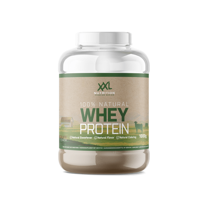 XXL Nutrition 100% Natural Whey Protein Chocolade 1000 gram