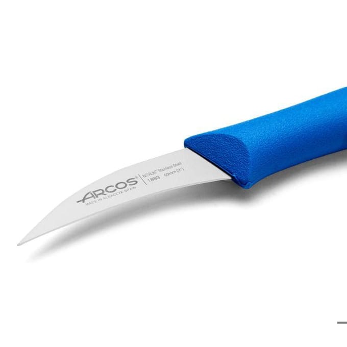 Couteau - ARCOS - Mondador Arcos Nova 188323 - Acier inoxydable NITRUM - Lame 6 cm - Mango ergonomique