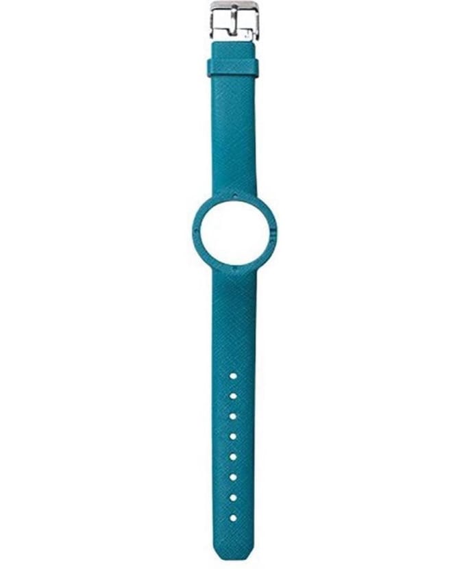 JU'STO J-WATCH siliconen bandje Pure Teal - GRANDE