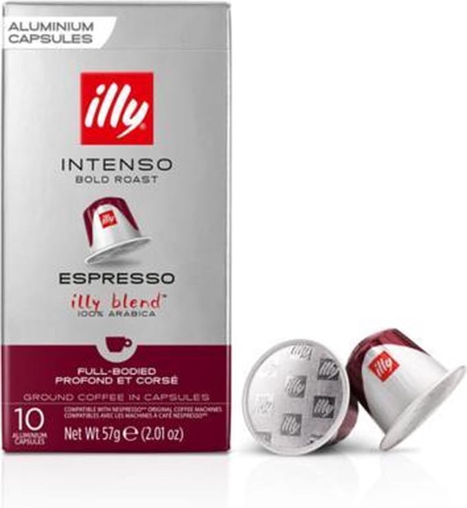illy Nespresso ground Intenso capsules - 10 pcs