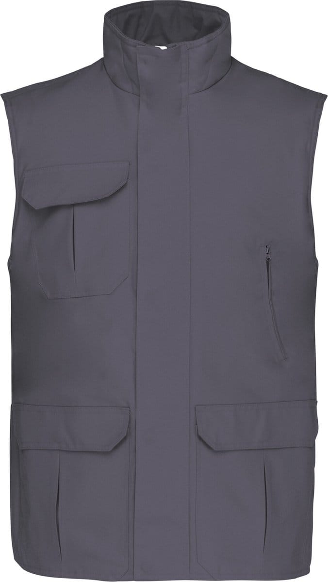 WK. Designed To Work Worker - Bodywarmer WK630 - Convoy Grey - M